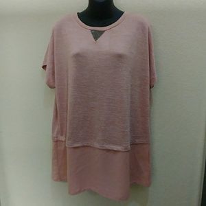 Juicy Couture Layered Look SS Top